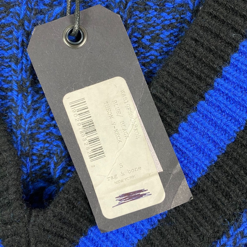 Rag & Bone womens Theon Sweater S oversized Extra Fine Merino Wool v neck NEW - Picture 5 of 16